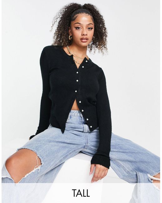 Button up top crew neck