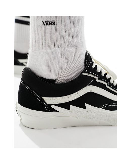 Vans Black Old Skool Bolt Sneakers