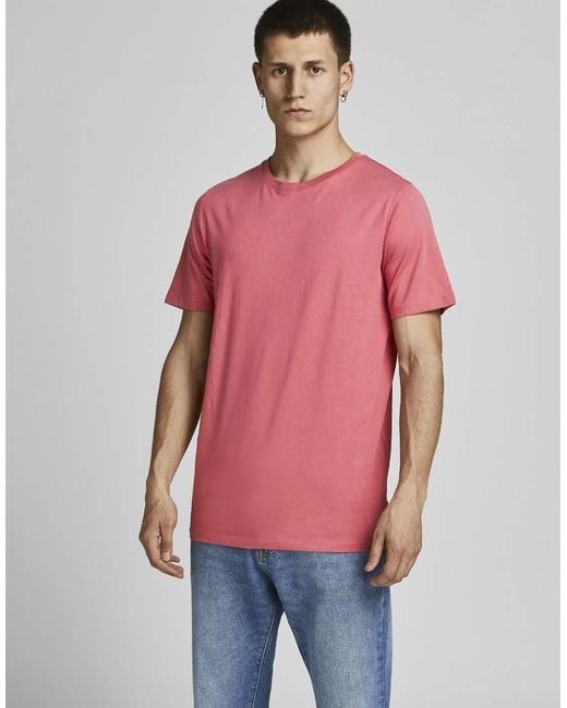Jack & Jones White 5X Multipack T-Shirts for men