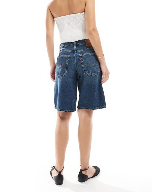 Levi's Blue baggy Dad Denim Jorts