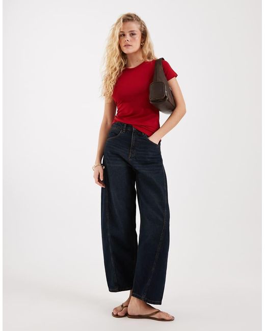 JJXX Red Gigi Fitted T-shirt