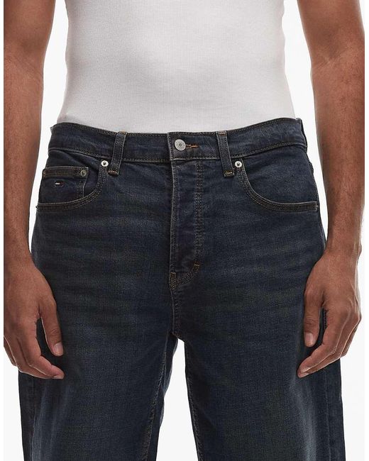 Tommy Hilfiger Blue Jaimie Relaxed Straight Jeans for men