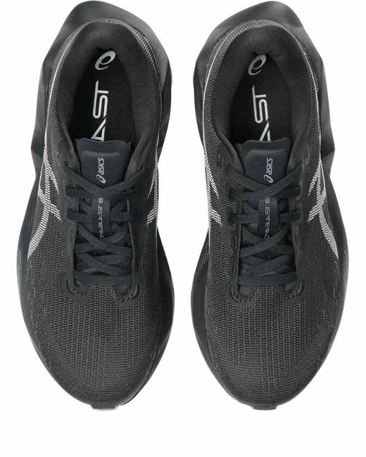 Asics Black Novablast 6 Running Trainers