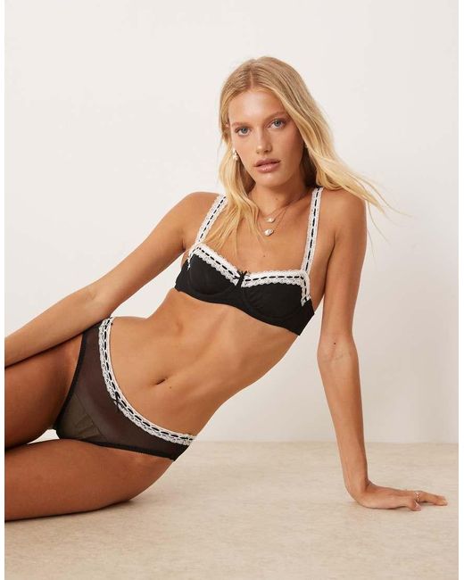 Free People Natural So Sweet Balconette Bra