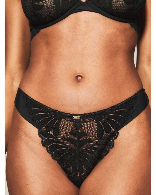 KBX Black Knickerbox Olivia Thong