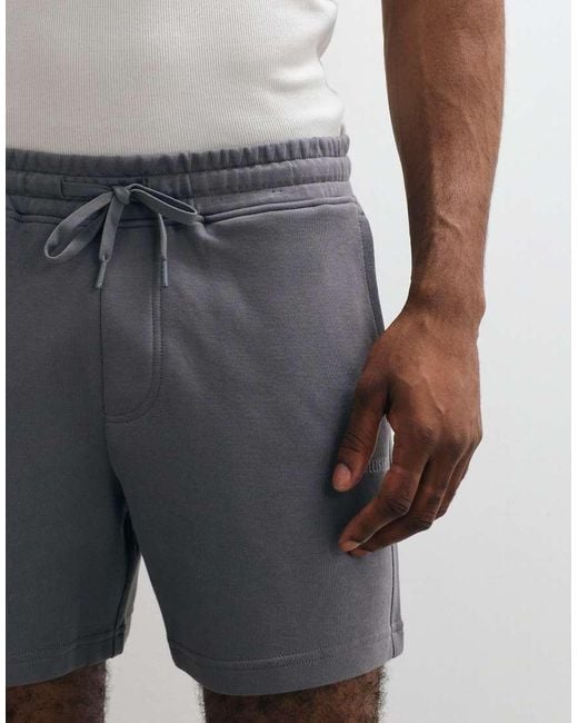 Hollister Gray Shorter Jersey Shorts for men