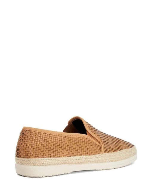 Dune Brown Fabbien Espadrilles for men
