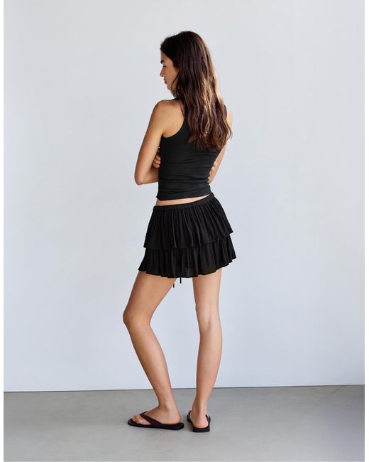 Pull&Bear Black – skort