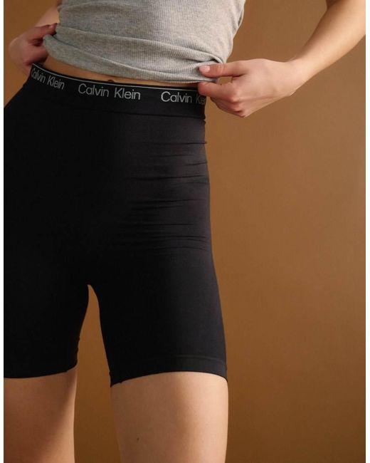 Calvin Klein Brown Shapewear Seamless High Waisted Shorts