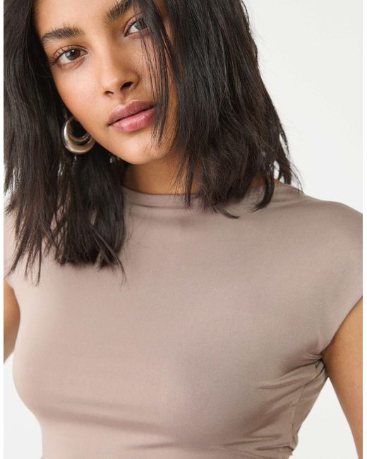 Stradivarius Gray – t-shirt