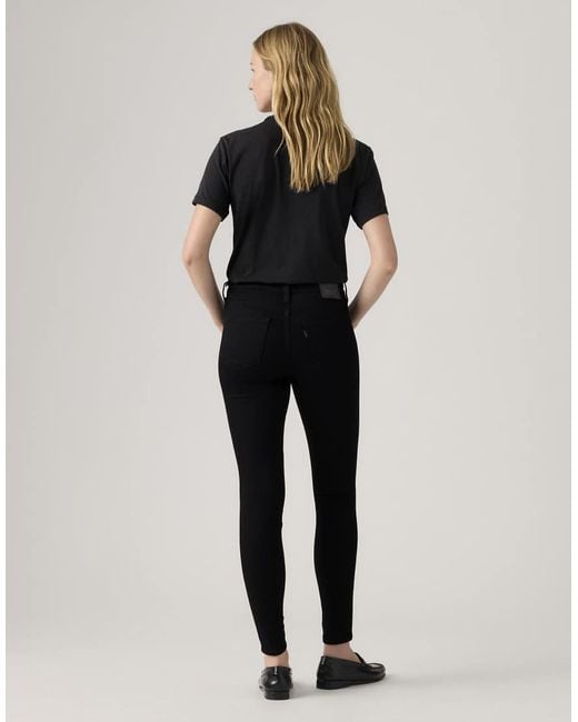 Levi's Black 720 High Rise Super Skinny Jeans