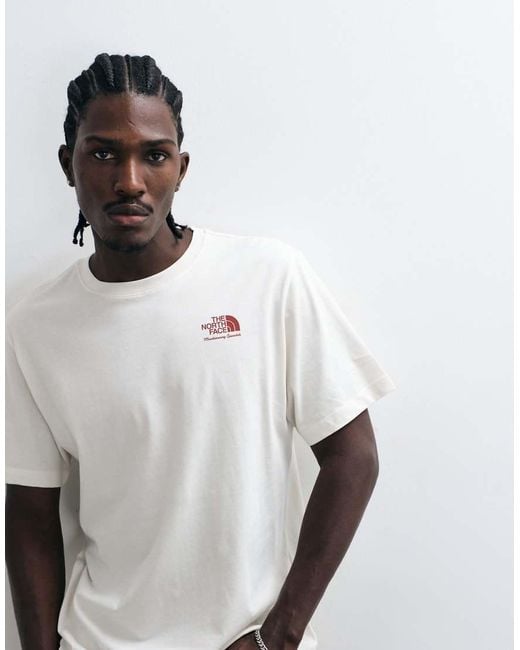 The North Face White Og Store Graphic T-Shirt for men