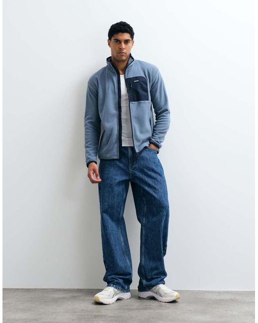 Regatta Blue Frankie Full Zip Fleece Fleece for men