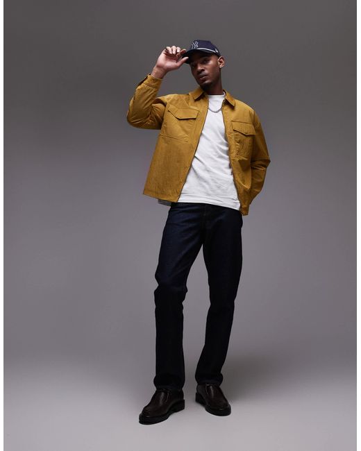 Topman Multicolor Lightweight Ripstop Jacket for men