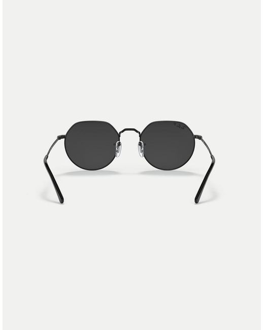Ray-Ban Black Jack Irregular Polarised Sunglasses