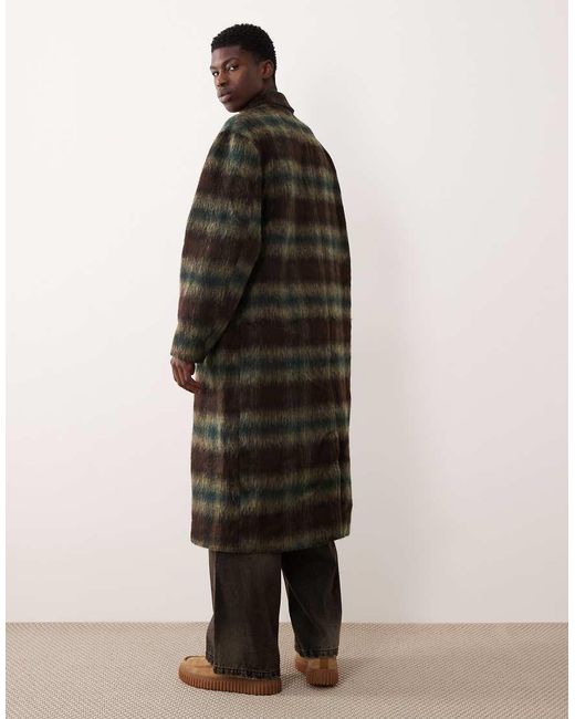 ASOS Black Wool Look Oversized Coat for men