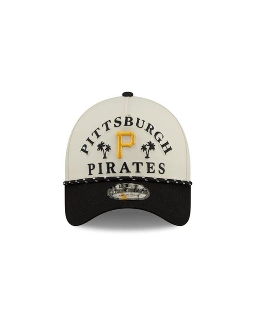 KTZ Multicolor Pittsburgh Pirates 9forty Logo Cap With Contrast Peak