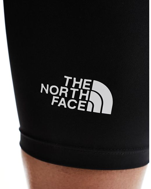 Leggings Cortos Negros Con Logo Flex De The North Face de color Black