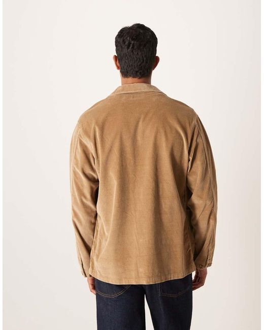 Polo Ralph Lauren Blue Label Logo Heavyweight Cord Shirt Jacket for men