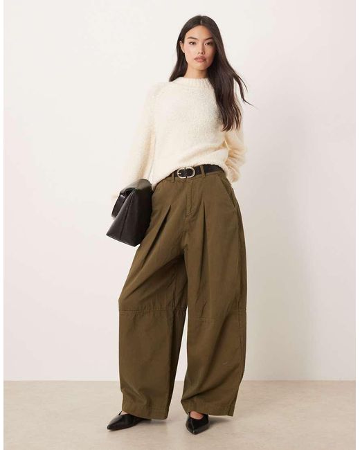 Glamorous Natural Oversized baggy Fit Knit Sweater