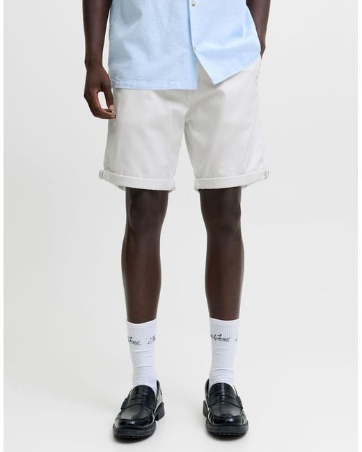 Jack & Jones Blue Chino Shorts for men