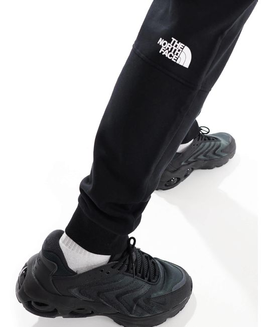 The North Face Black Fine Redbox Logo Joggers for men