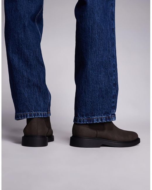 ASOS Blue Chelsea Boot for men