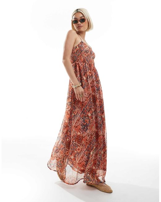 ONLY Red – camisole-maxikleid