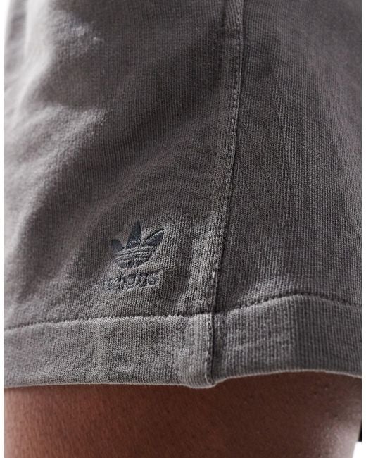 Pantalones cortos lavado Adidas Originals de color Black