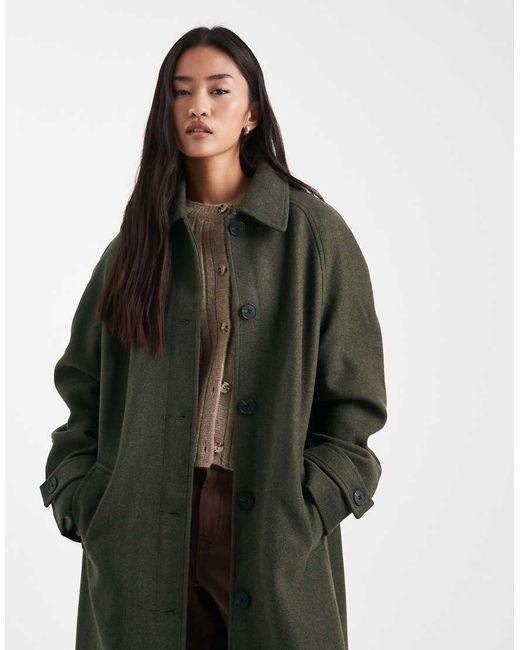 ASOS Natural Longline Car Coat