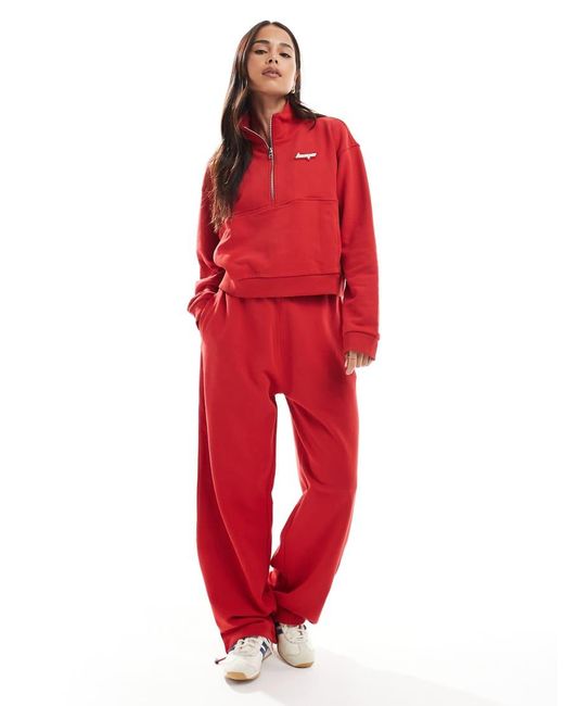 HUGO Red Dorata Quarter Zip Sweater