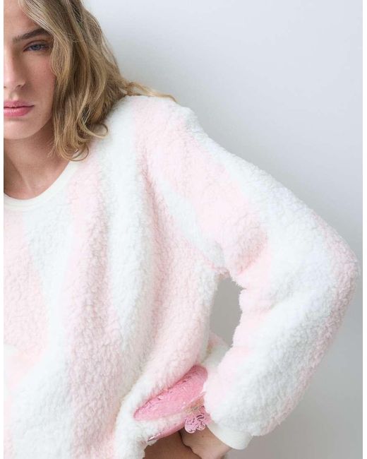Loungeable White Cosy snuggle Lounge Set