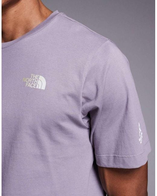 The North Face Purple Mountain Athletics Backprint T-Shirt for men