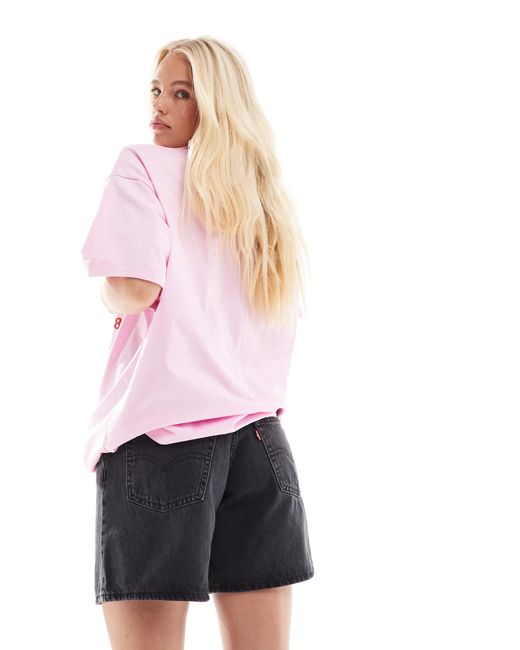 '94 - short baggy - délavé Levi's en coloris Pink