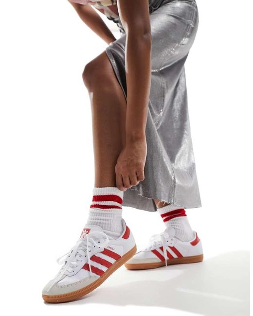 Adidas Originals White 'Samba Og W' Sneakers