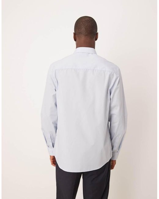 Camicia Elegante Vestibilità Classica Facile Da Stirare di ASOS in White da Uomo