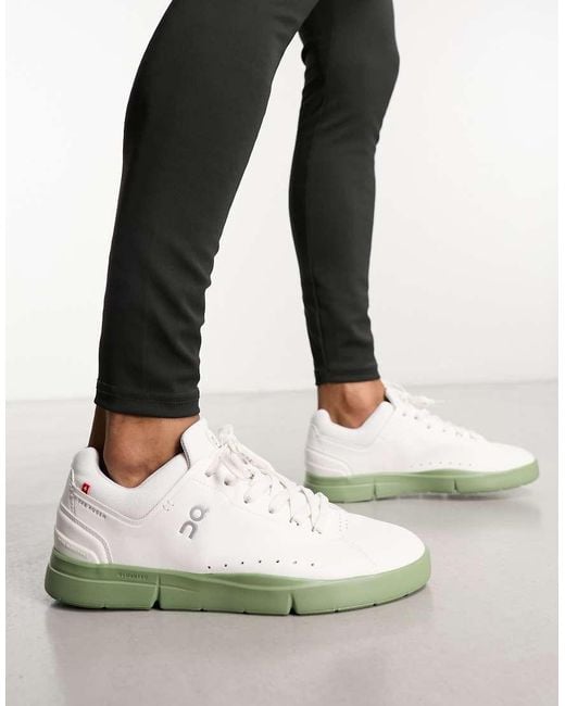 On Shoes Black On The Roger Advantage Trainers for men