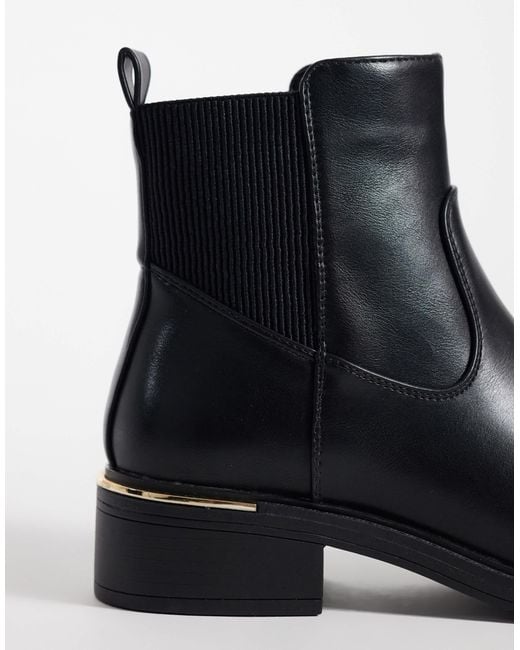 SEQWL Black Aredea Ankle Boots