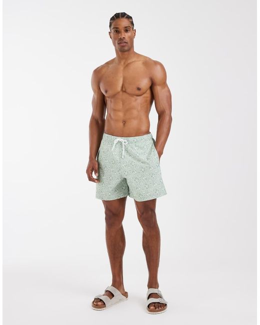 Hollister Green Swim Shorts for men