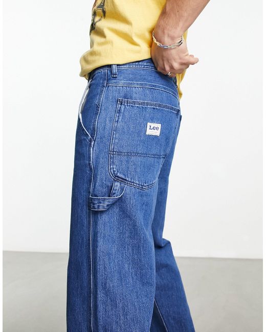 Carpenter - jean fuselé - clair Lee Jeans pour homme en coloris Blue