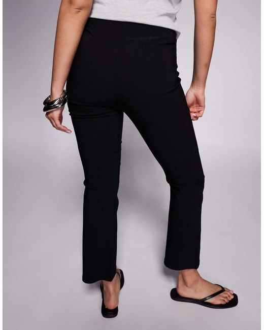 River Island Black Flare Pants