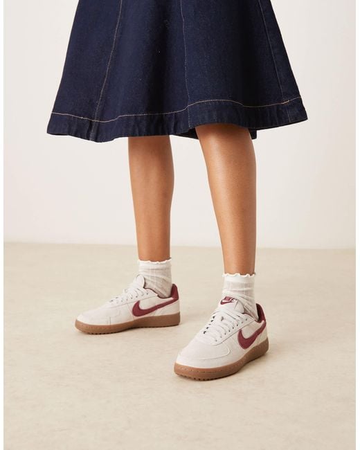 Nike Blue Field General Sneakers