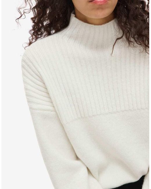 Noisy May White Jumper