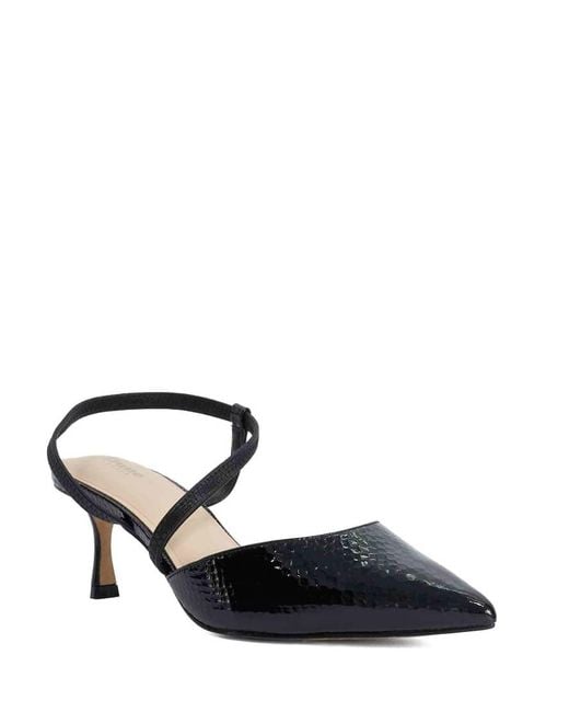 Dune Black Charming Court Shoes