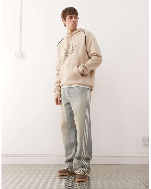 Adidas Originals Natural Sst Hoodie for men