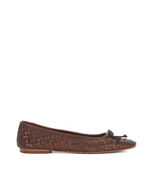 Dune Natural Heat Ballet Pumps
