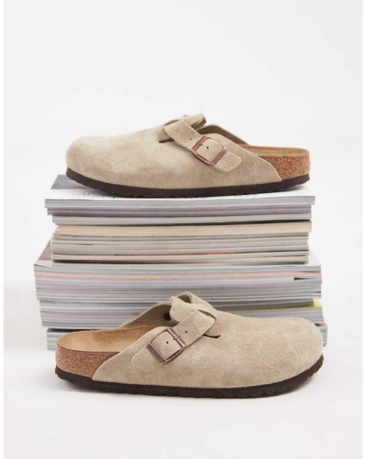 Birkenstock Brown Boston Clogs