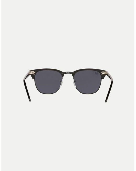Ray-Ban Black Clubmaster Classic Square Polarised Sunglasses