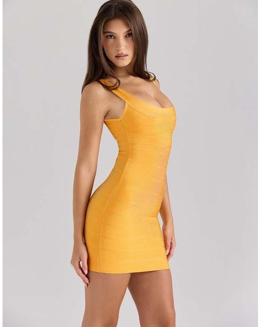 House Of Cb The Og Mini Bandage Dress in Orange | Lyst UK House Of Cb The Og Mini Bandage Dress in Orange | Lyst UK