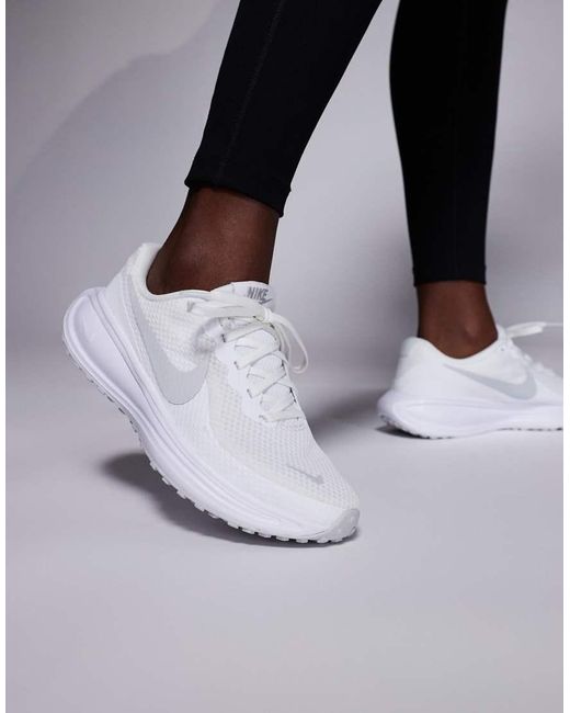 Nike White Revolution 8 Trainers